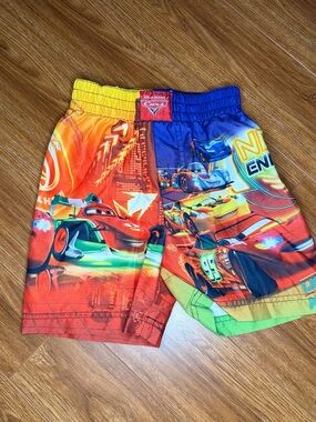 Disney Kids Lightning McQueen Swim Shorts